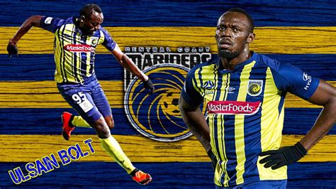 All 2 Goals Usain Bolt Central Coast Mariners - YouTube