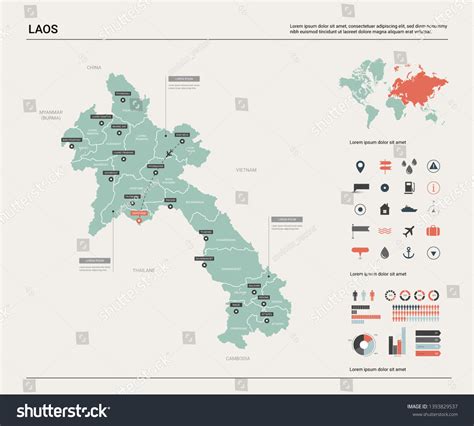 1,967 Vientiane On Map Images, Stock Photos & Vectors | Shutterstock