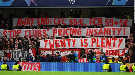 Bayern Munich fans protest at Champions League ticket prices - CNN