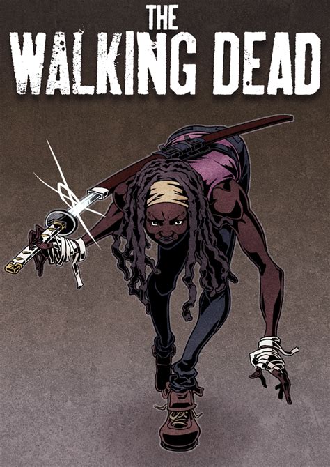 Random 45- Michonne by Kanta-Kun on DeviantArt