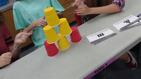 Cup Stacking Challenge [TEAM BUILDING ACTIVITY]