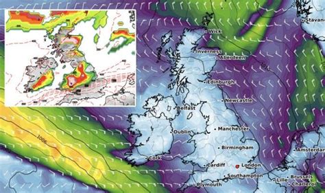 UK snow warning: Britain to be ENGULFED in brutal snow storms – new ...