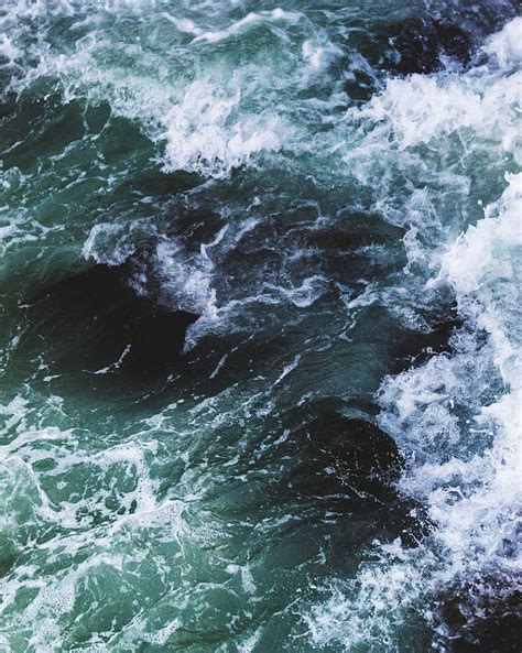 HD wallpaper: splashing ocean waves, water, blue, sea, current, nature, beach | Wallpaper Flare