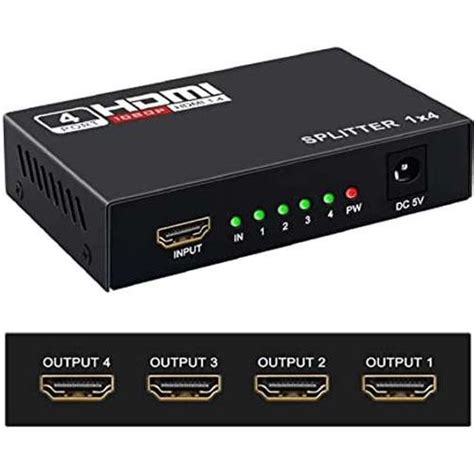 Generic 4 Port HDMI Splitter (4-way) 1080p @ Best Price Online | Jumia Kenya