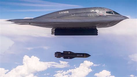 New Video Of B-2 Bomber Dropping Mother Of All Bunker Busters Sends ...