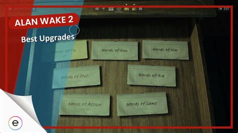 Alan Wake 2: Best Upgrades [Top 10] - eXputer.com