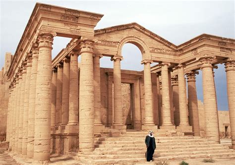 Architecture - The Parthian of Temple of Mrn built in the 2nd century ...