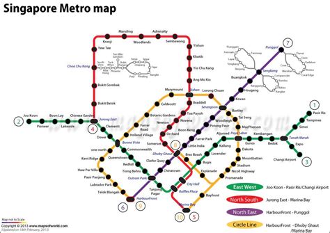 Singapore MRT Map - Plan Your Journey Efficiently