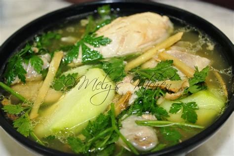 Mely's kitchen: Chicken Tinola (My style)