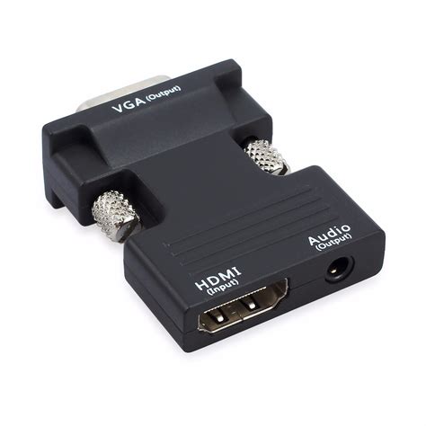 KONWERTER ADAPTER PRZEJŚCIÓWKA HDMI VGA+AUDIO - 7264563412 - oficjalne ...