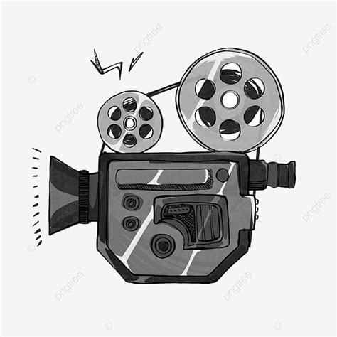 Movie Clip PNG Image, Movie Clip Art Cartoon Camera, Movie Clip Art ...