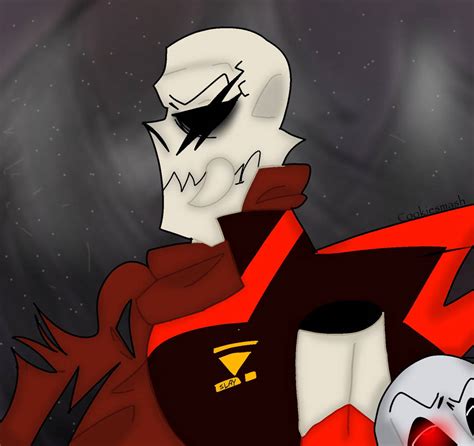 Underfell papyrus by cookiesmash on DeviantArt