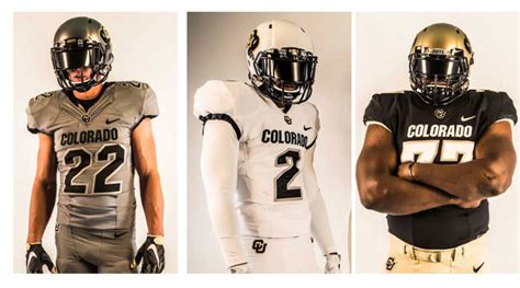 Colorado Updates Uniforms and Unveils New Gray Alternates for 2015 - Athlon Sports