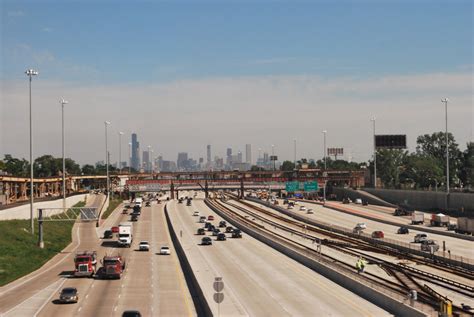 Arriving in Chicago | Passing over the Dan Ryan Expressway, … | Flickr