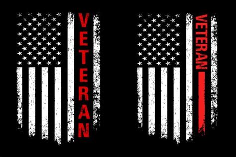 American Veteran Flag Design Graphic by Flag Station · Creative Fabrica