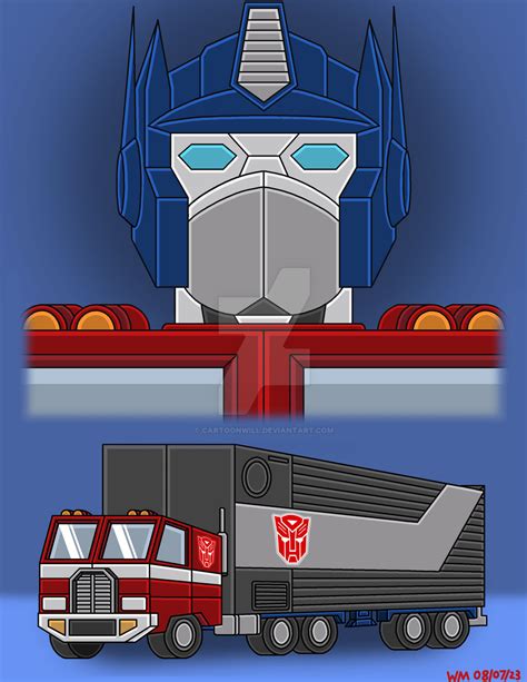 Optimus Prime G1 by CartoonWill on DeviantArt