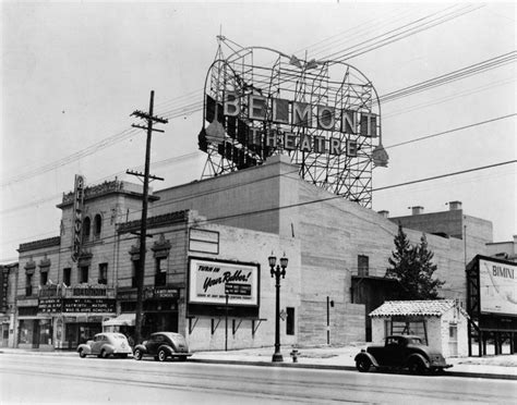 Belmont theater | Street view, Belmont, Scenes