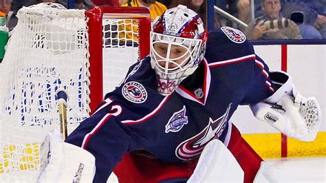 Blue Jackets Goalie : Hockey in art: Columbus Blue Jackets Goalie Steve ...