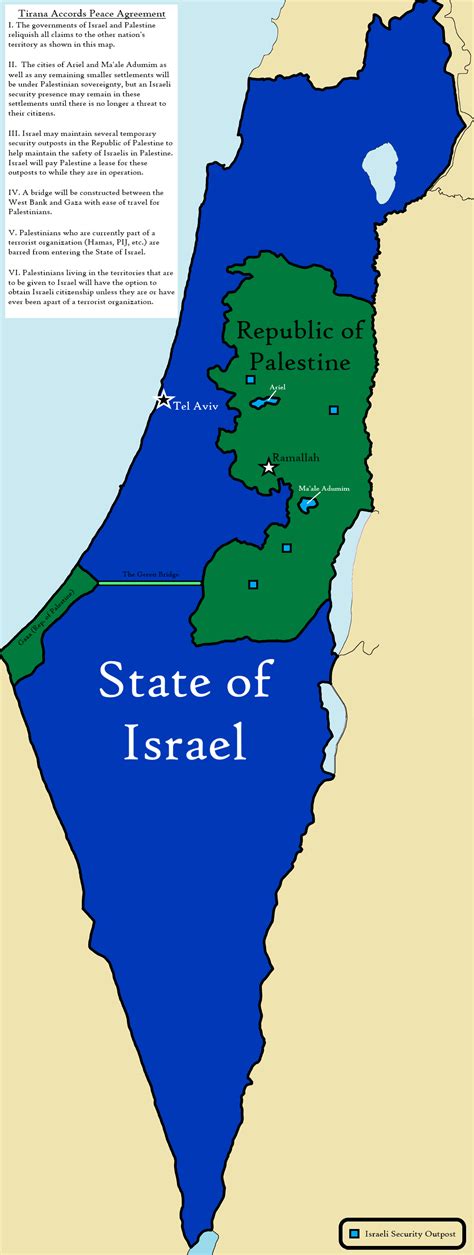 Hypothetical Israeli-Palestinian Peace Agreement : r/imaginarymaps