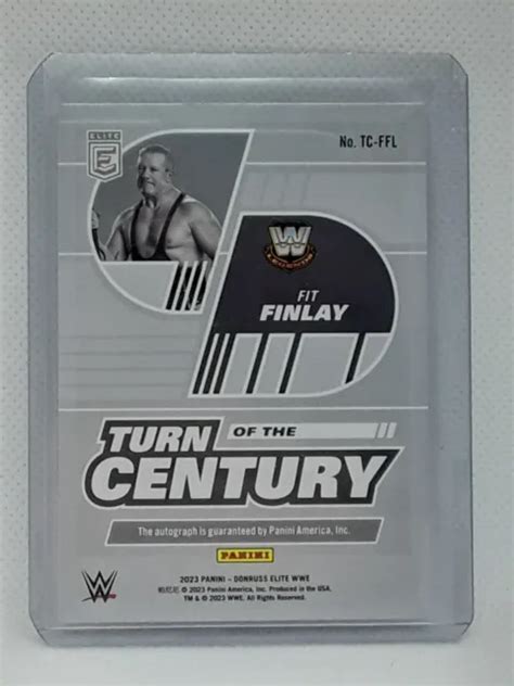 FIT FINLAY 2023 Donruss Elite WWE Turn of the Century - AUTO - EUR 16 ...