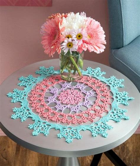 40 Pretty and Easy Crochet Doily for Beginners - Bored Art