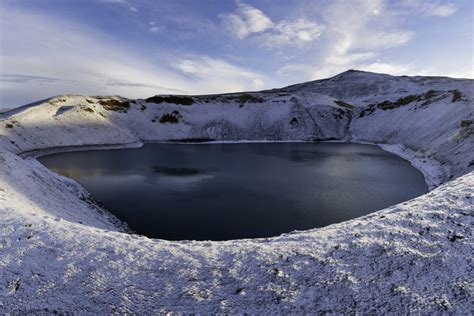 Krafla is a volcanic system in North Iceland