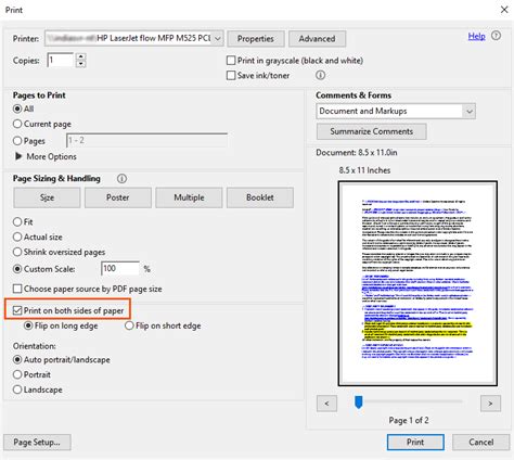 Print double-sided | Adobe Acrobat, Reader