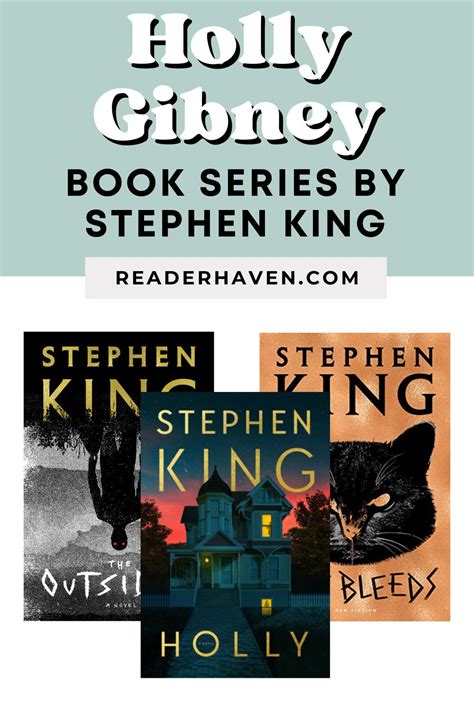 Holly Gibney Books by Stephen King (Series Guide)