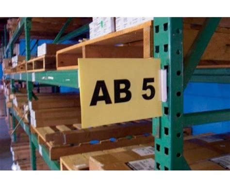 WAREHOUSE AISLE SIGN KIT at Nationwide Industrial Supply, LLC