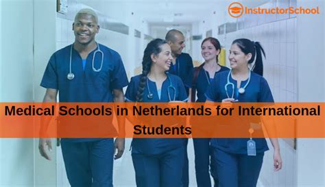 7 Best Medical Schools in Netherlands for International Students - Instructor School