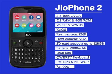 Buy Jio Phone 2 in discount price, sale starting from August 15