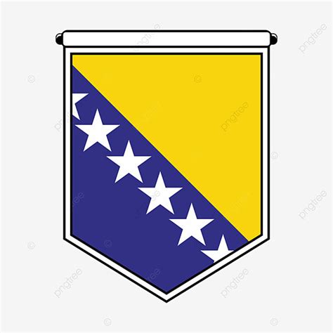 Transparancy Clipart Hd PNG, Bosnia Flag Vector With Transparent ...