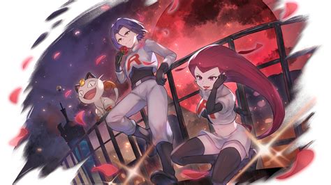 James Jessie Meowth Team Rocket HD Pokemon Wallpapers | HD Wallpapers ...