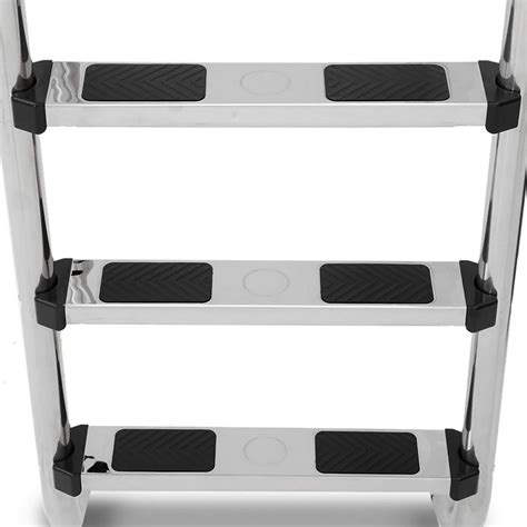 Stainless Steel Pool Ladder with 3 Stainless Steel Non Slip Steps | Crazy Sales