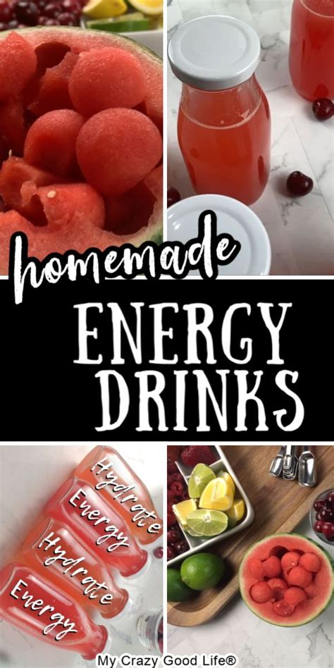 Easy Homemade Energy Drink | Healthy energy drinks, Homemade energy drink recipes, Homemade ...