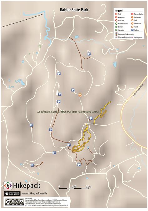 Babler State Park | Hikepack: Clever Hiking Maps