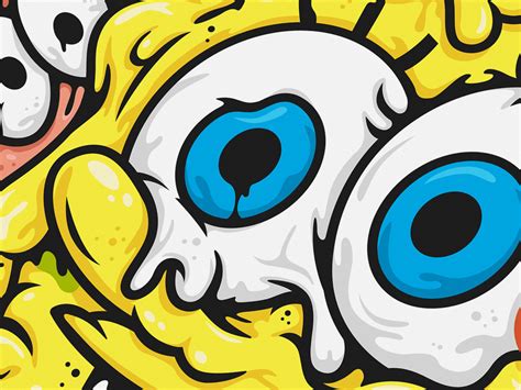 Drippy Spongebob and Patrick on Behance