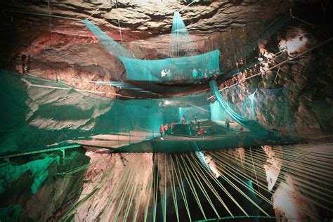 Bounce Below Underground Trampolines Is Possibly The Most Surreal Day Out In The UK | HuffPost UK