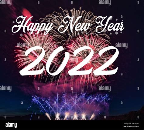 Happy new year 2022 hi-res stock photography and images - Alamy