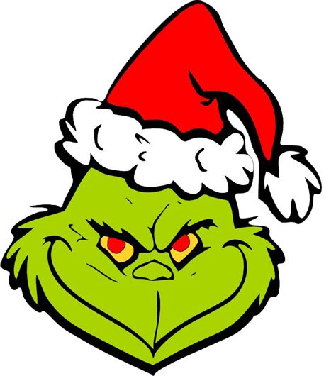 Grinch Png Pic - Grinch With Santa Hat Clipart - Full Size Clipart (#5387044) - PinClipart