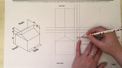 First Angle Orthographic Projection