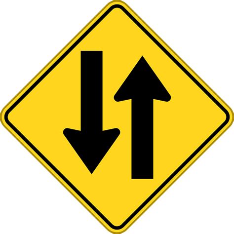 双方向のトラフィック 双方向の道路 トラフィックに反対 - Pixabayの無料ベクター素材