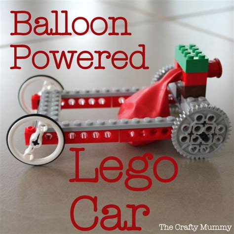 Balloon Powered Lego Car • The Crafty Mummy