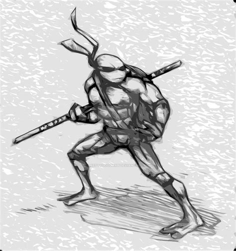 TMNT - Donatello by prettygoodart on DeviantArt