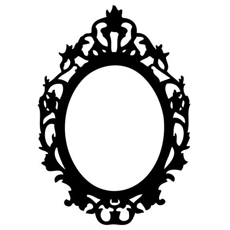 Ornate Black Frame Clipart Free Stock Photo - Public Domain Pictures