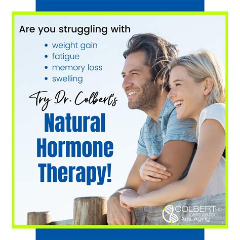 Natural Hormone Therapy Southlake Texas - Colbert Institute of Anti Aging