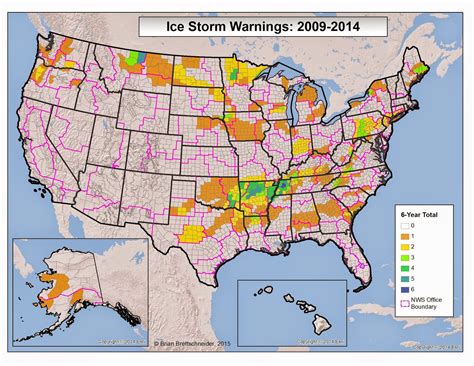 Brian B.'s Climate Blog: U.S. Winter Weather Advisories and Warnings