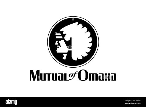 Mutual of Omaha, Logo, White Background Stock Photo - Alamy