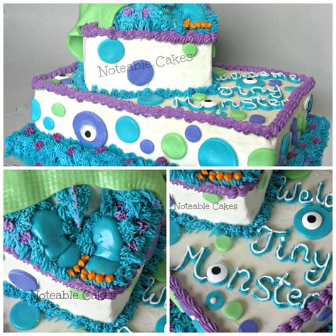 Monster's Inc. Baby shower cake | Cake Ideas | Pinterest | Monsters inc ...