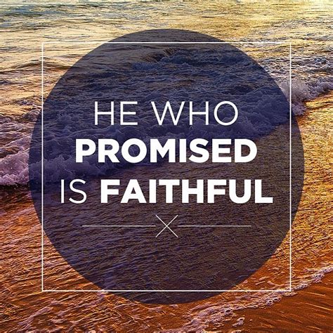 He who promised is faithful - Pocket Fuel